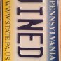 Vanity RUINED 2 license plate Bankrupt Money Dollar Debt Job Rich College Stock
