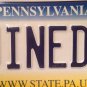 Vanity RUINED 2 license plate Bankrupt Money Dollar Debt Job Rich College Stock