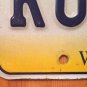 Vanity RUINED 2 license plate Bankrupt Money Dollar Debt Job Rich College Stock