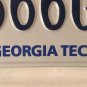GEORGIA TECH YELLOW JACKETS University license plate 666 triple 6 Ramblin Wreck