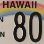 Hawaii PERSIAN GULF VETERAN license plate Operation Desert Shield Storm Kuwait