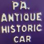 Pennsylvania ANTIQUE HISTORIC CAR license plate Muscle Classic Auto Vintage PA