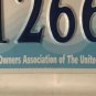 BOAT OWNER license plate Lake Sea Fish ship fishing sailing motor yatch 1266 BU