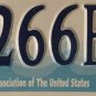 BOAT OWNER license plate Lake Sea Fish ship fishing sailing motor yatch 1266 BU
