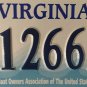 BOAT OWNER license plate Lake Sea Fish ship fishing sailing motor yatch 1266 BU