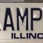MOTORCYCLE vanity KAMPA 1 license Plate Tent Camping Caravan Biker Awning Kamp