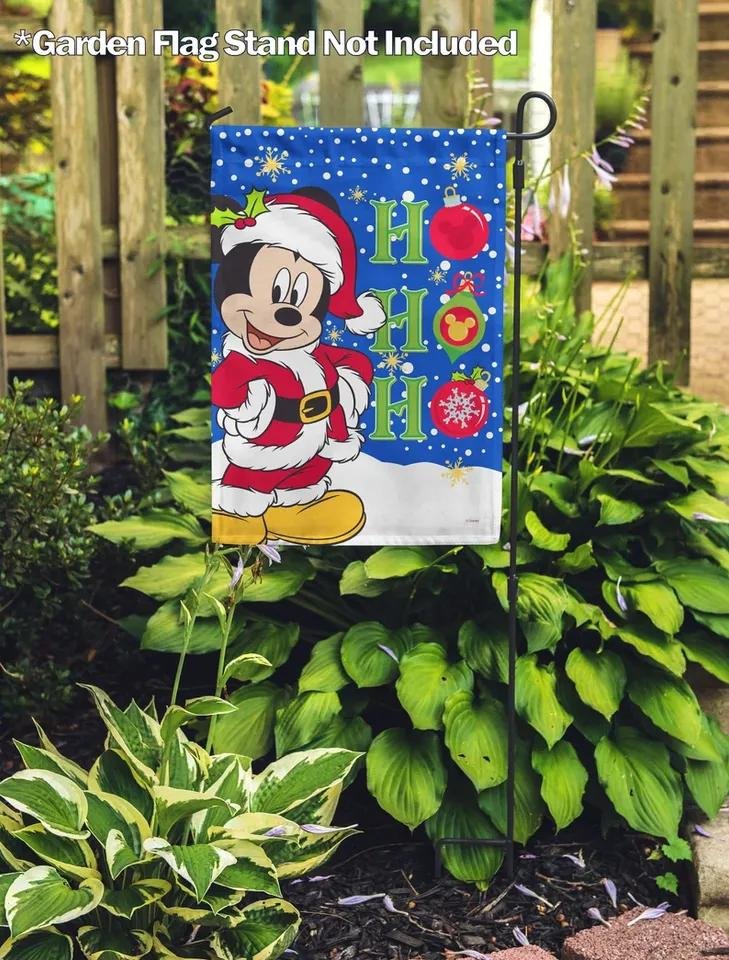 Mickey Mouse Disney Christmas Garden Flag