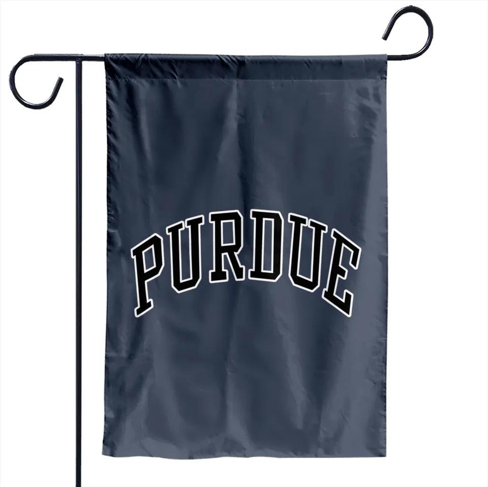 Vintage Purdue University Garden Flags