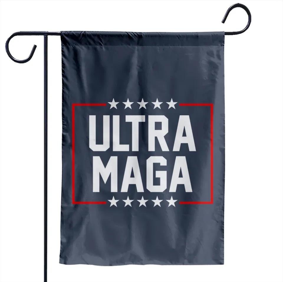 Ultra Maga Garden Flags