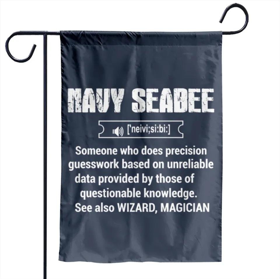 Us Navy Seabee Garden Flags