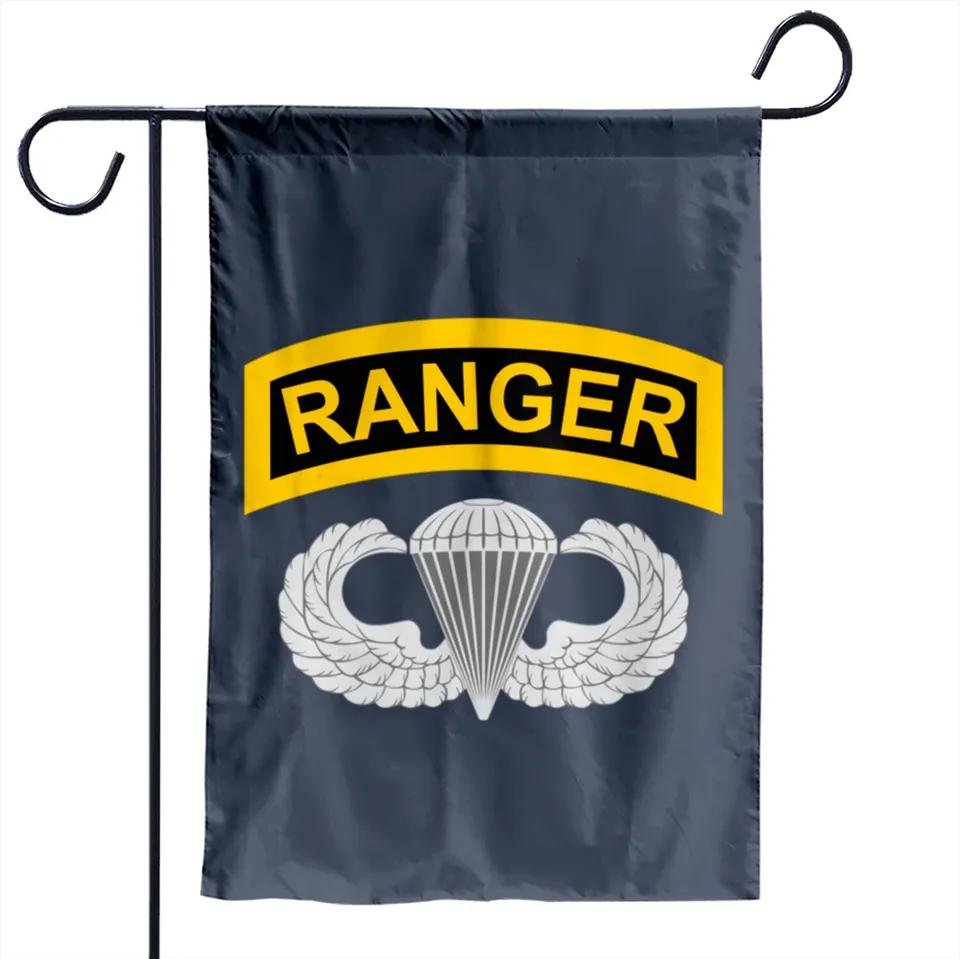 Airborne Ranger Garden Flags