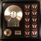 ZZ Top Eliminator LP Cassette CD 10X Platinum Non RIAA Record Award Warner Bros. ZZ Top Eliminator LP Cassette CD 10X Platinum Non RIAA Record Award Warner Bros.