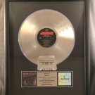 Bon Jovi Slippery When Wet LP Cassette Platinum Non RIAA Record Award Mercury