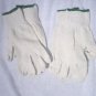 2 Pair Gloves - All White Cotton Liners
