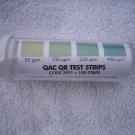 LAMOTTE 2951, Test Strips, QAC, 50 to 400 PPM, Pk 40