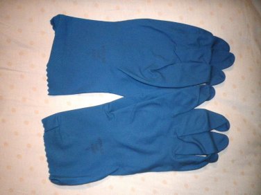 1 Pair Size 9 Rubber Cleaning Kitchen- Dish washing long Gloves