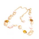 Goldtone Beaded Chain