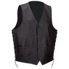 Diamond Plate™ Solid Genuine Leather Vest