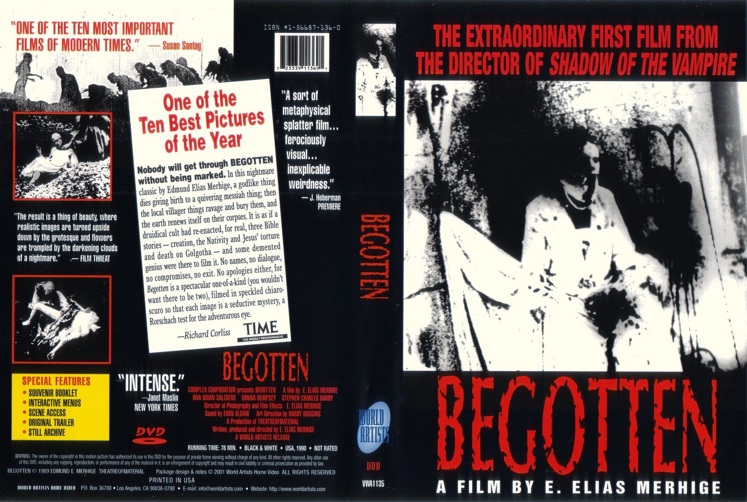 Begotten (DVD) Brian Salzberg
