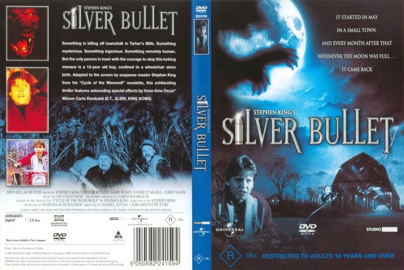 Stephen Kings Silver Bullet DVD Corey Haim Gary Busey