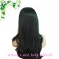 synthetic 18inch right part band mono top wig