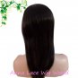 100% human hair natural black 18inch top closure