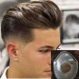 2021 human hair medium brown inject lace &pu toupee