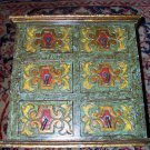 Spice Cabinet 6 Drawer Wooden Apothecary Style jewelry, Storage; chinese? india?