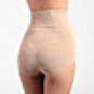 High Waist Front Busk Closure Shapewear Panties In Chinlon And Spandex