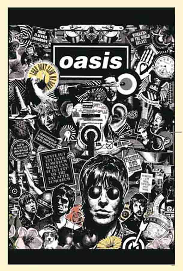 OASIS Alternative Rock Band Wall Decoration Poster Print #002