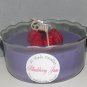 Blackberry Purple Yogurt in a Bowl Scented Soy Candle