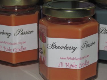 Strawberry Passion Soy Container Candle 12 oz