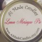 4 oz Lemon Meringue Pie Travel Tin Soy Candle in Yellow
