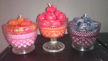 Very Berry Bunch Set of 3 Scented Soy Candles