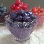 Blackberry Bowl Scented Soy Decorative Candle