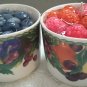 Cup O' Berries Set of 4 Scented Soy Candles in Fruity Cups