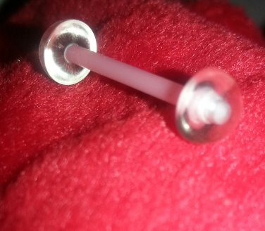 Acrylic Barbell Tongue Ring