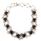 Sterling Silver Black Onyx Bracelet