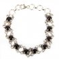 Sterling Silver Black Onyx Bracelet