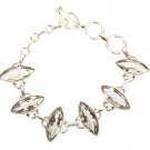 Sterling Silver Green Amethyst Bracelet