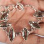 Sterling Silver Green Amethyst Bracelet