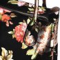 Floral Bag Summer Black Purse for Women High Quality Purses Black Tote