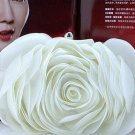 RSS Boutique White Clutch for Women Evening Purse for Bridesmaids Elegant Evening Handbags