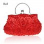 Rsslyn Evening Shoulder Bags Exquisite Golden Purse Embroidery Beaded Clutch RSS101221-1