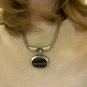 Black Pendant Necklaces All Match Elegant Black Necklace Exaggerated Clavicle Chain Accessories