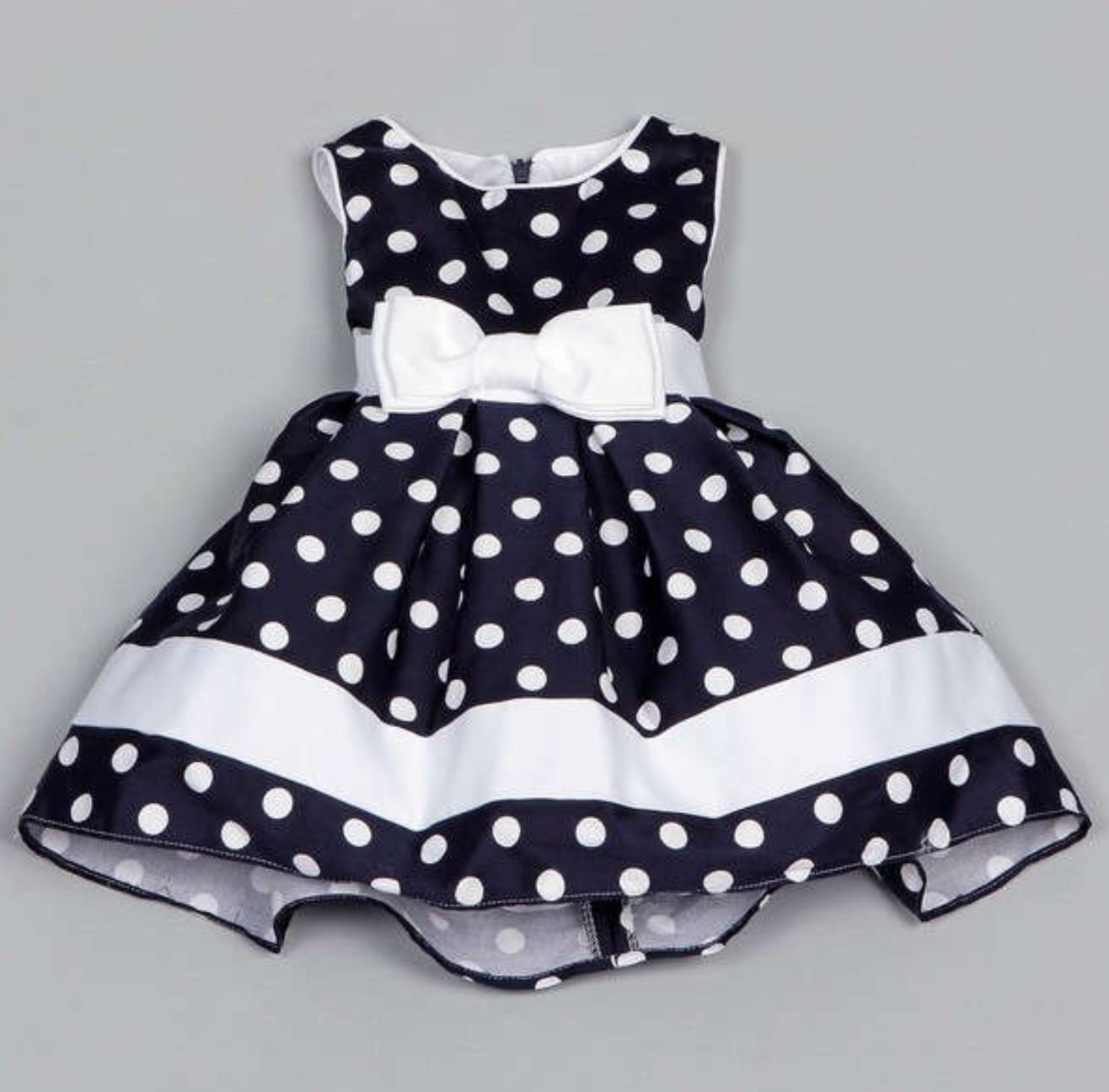 Polka Dots Dress for Toddler Girls Ready for Shipping 5T Girls Dress ...