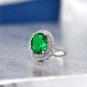 Emerald Green Ring Emerald Wedding Rings Cubic Zirconia Rings High Quality Rings for Women