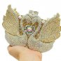 Highly Recommended Swan Clutch High Quality Multi Crystals Bridal Clutch for Luxury Wedding Purse