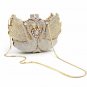 Highly Recommended Swan Clutch High Quality Multi Crystals Bridal Clutch for Luxury Wedding Purse