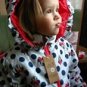Minnie Mouse Jackets Coats for Girls 3t Toddler Girls Polka Dots Jackets with Hood
